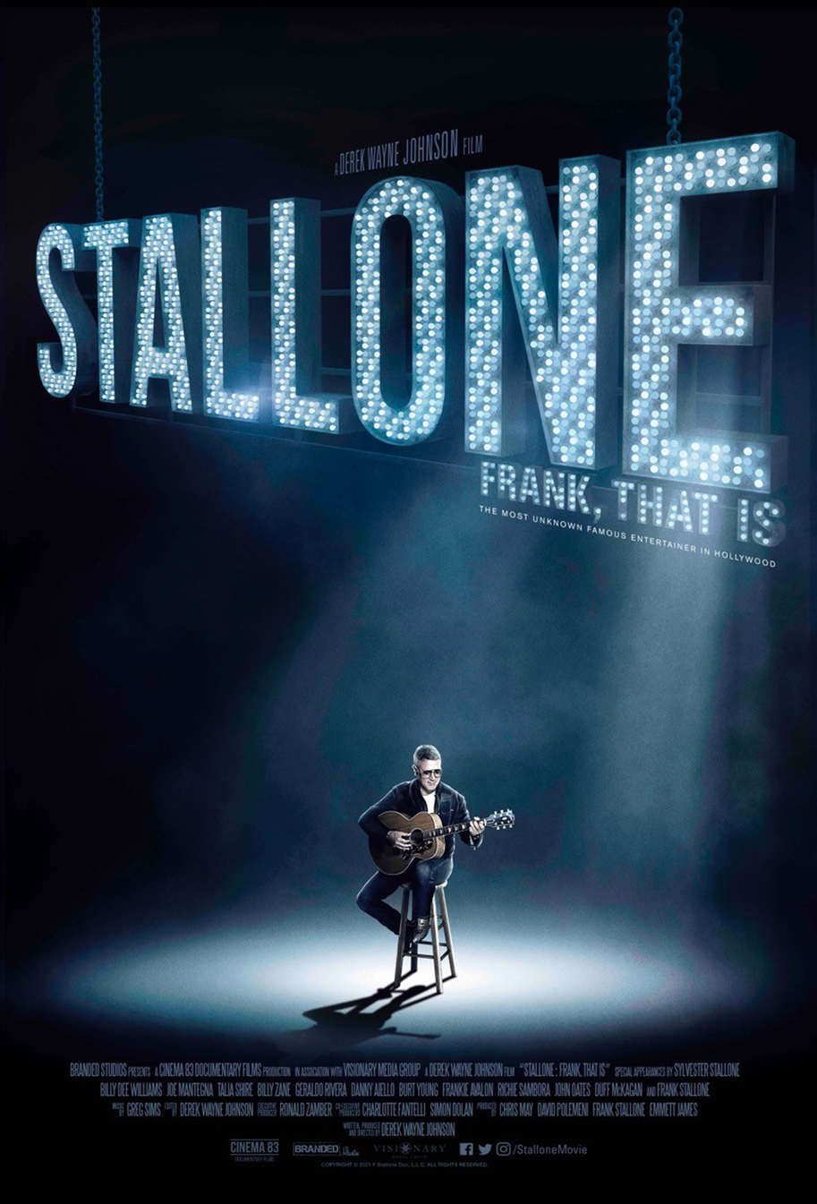 Stallone: Frank, That Is, documentary, poster