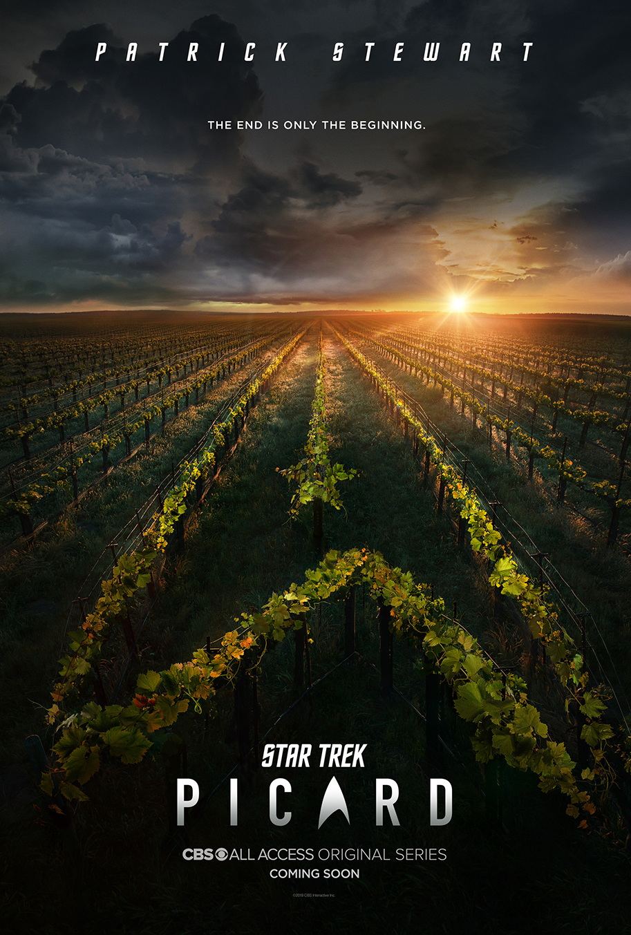 Star Trek: Picard, Patrick Stewart, poster