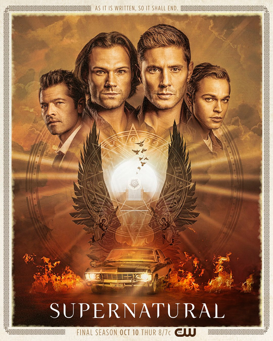 Supernatural, poster, The CW