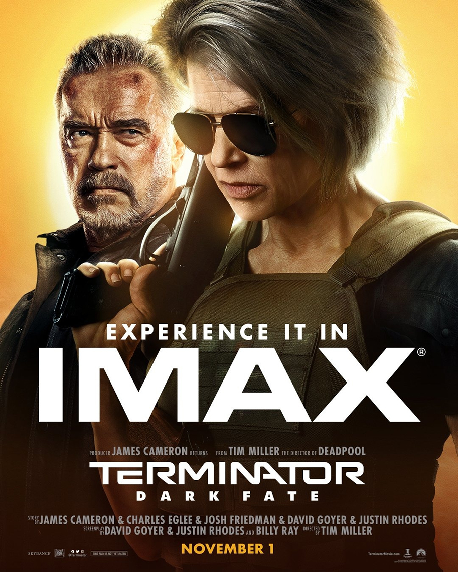 Terminator: Dark Fate, IMAX, poster