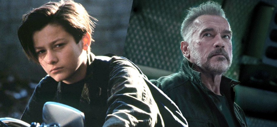 John Connor, Arnold Schwarzenegger, Terminator: Dark Fate
