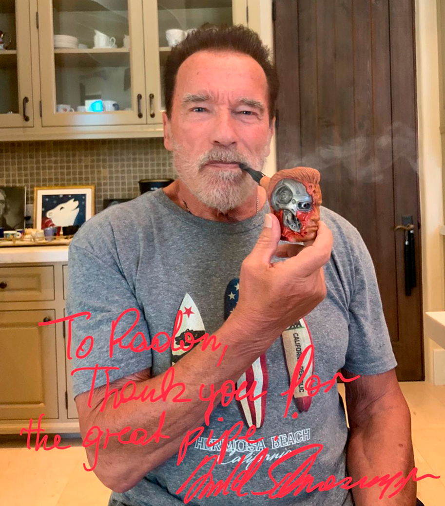 Terminator, pipe, Arnold Schwarzenegger