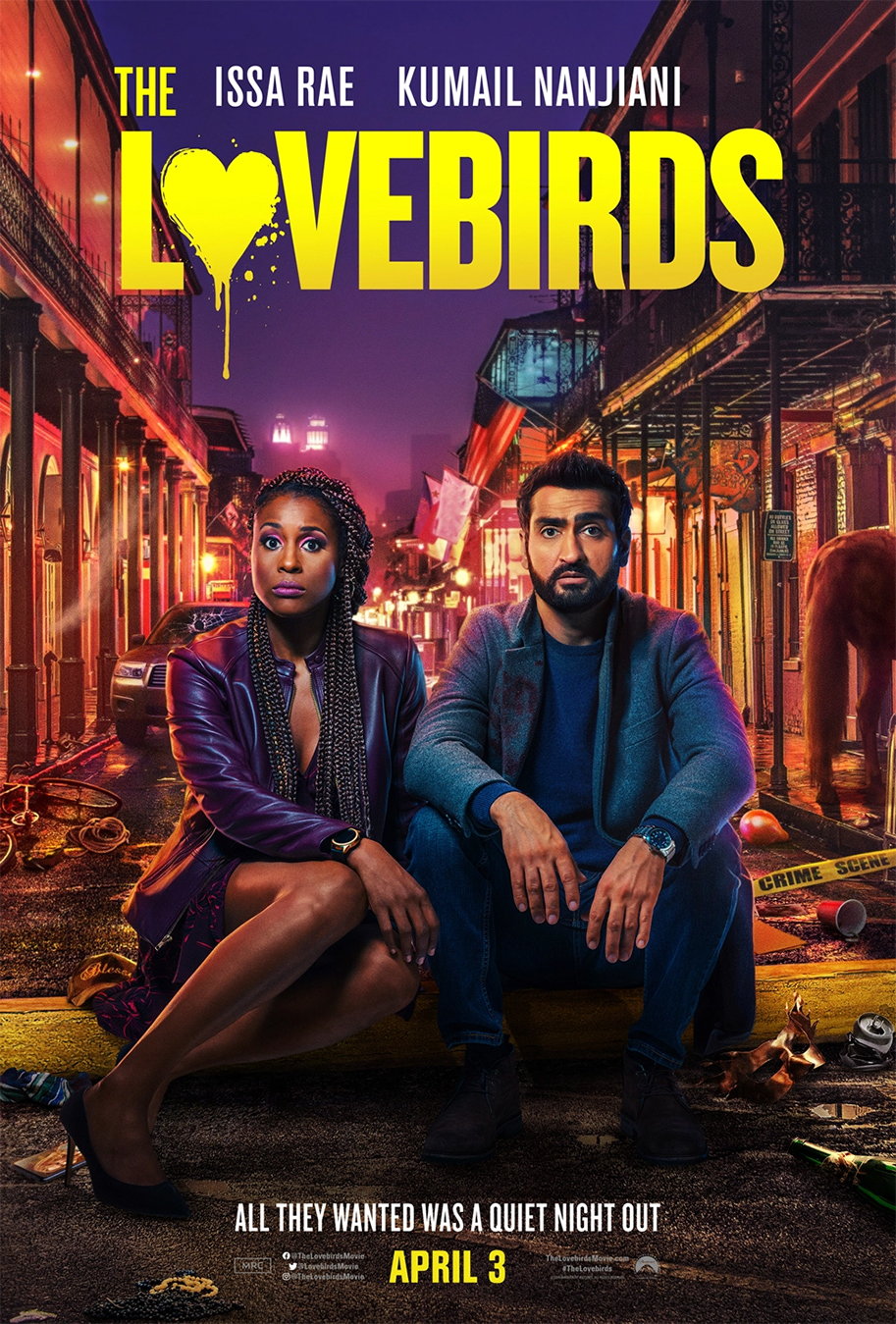The Lovebirds, poster