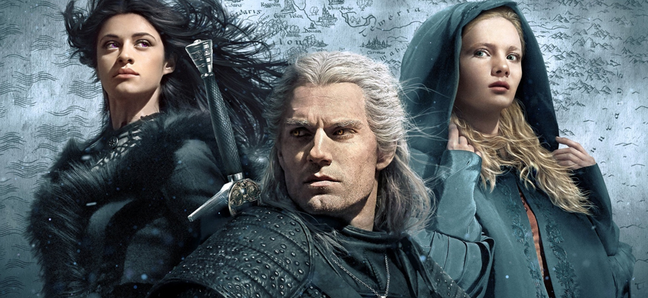 The Witcher, Netflix, poster, Henry Cavill