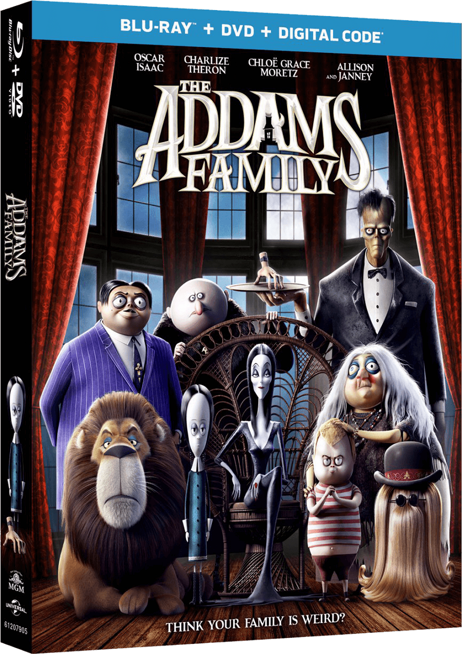 The animated Addams Family hits Blu-ray in January