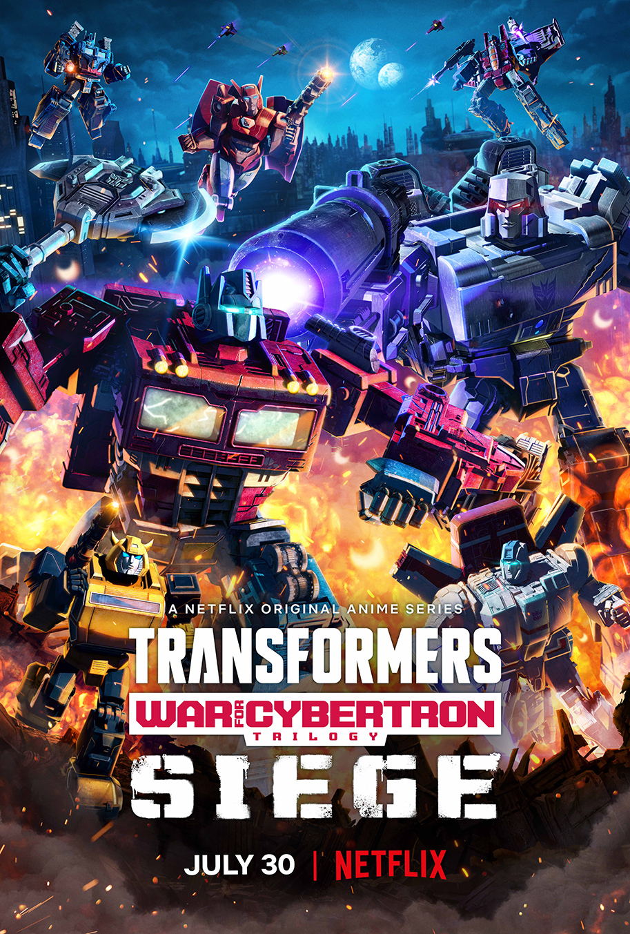 Transformers: War for Cybertron, Netflix, poster