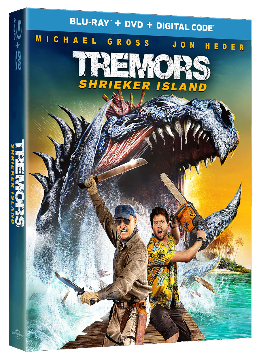 Tremors: Shrieker Island, Blu-ray, poster
