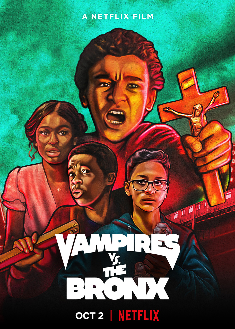 Vampires vs The Bronx, poster, Netflix
