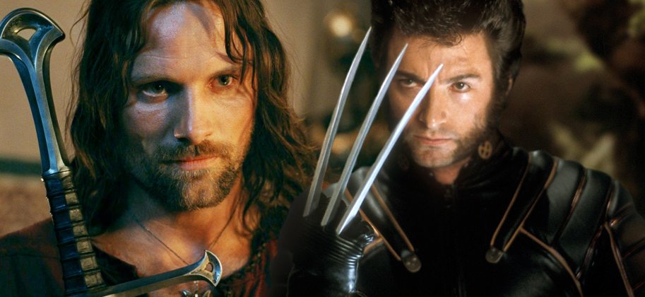 Viggo Mortensen, X-Men, Lord of the Rings, Wolverine, Hugh Jackman