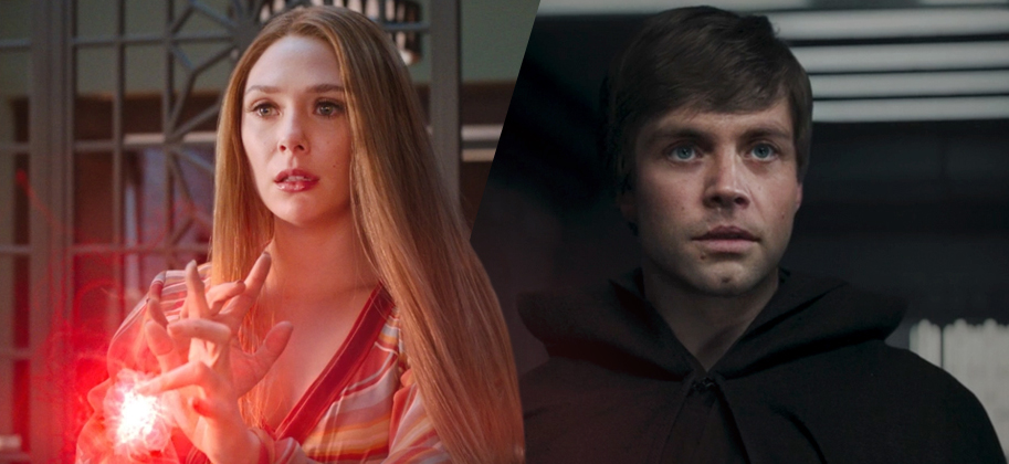WandaVision, The Mandalorian, Elizabeth Olsen, Luke Skywalker