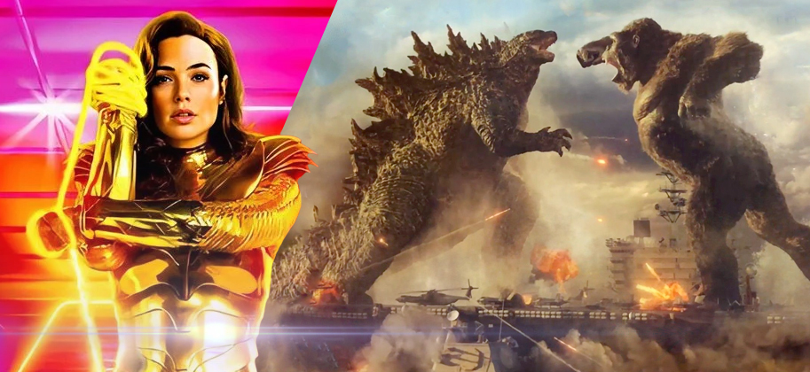 Warner Bros., AMC, Wonder Woman 1984, Godzilla vs Kong