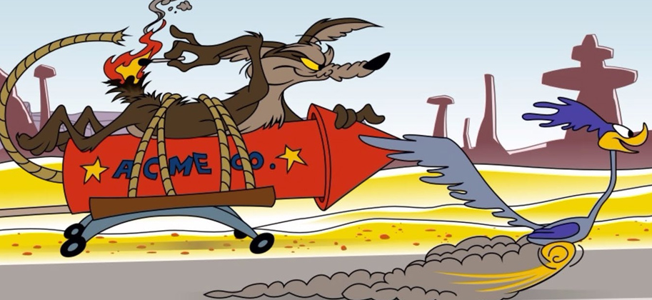 Wile E. Coyote, Looney Tunes, Dave Green, Warner Bros