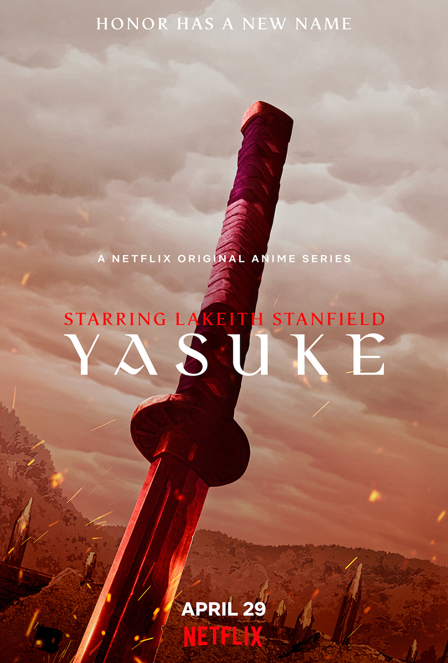 Yasuke, poster, Netflix