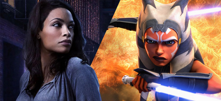 Rosario Dawson, Ahsoka Tano, Star Wars, Star Trek