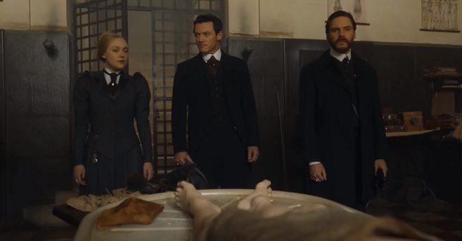 The Alienist Dakota Fanning Luke Evans Daniel Bruhl