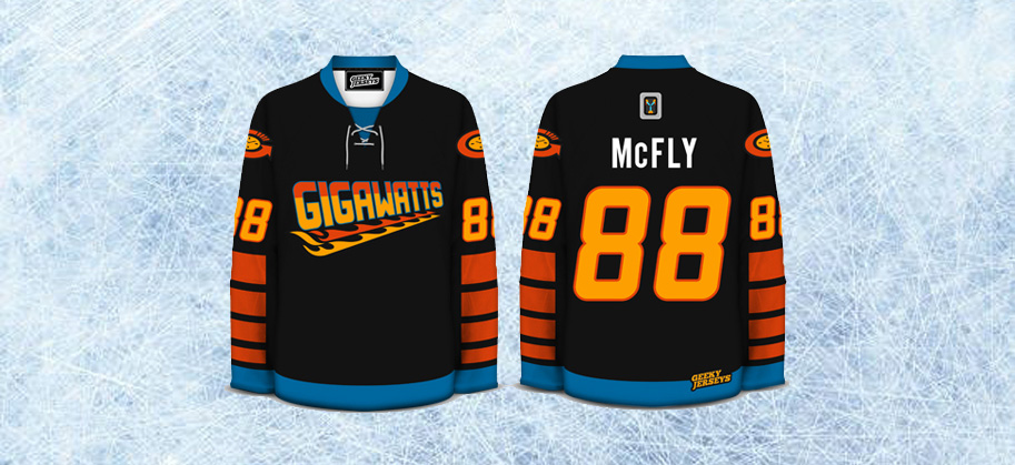 Back to the Future, Geeky Jerseys, JoBlo