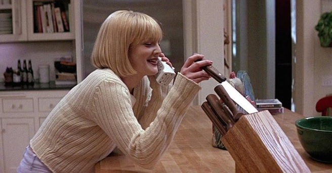 Scream Drew Barrymore Wes Craven