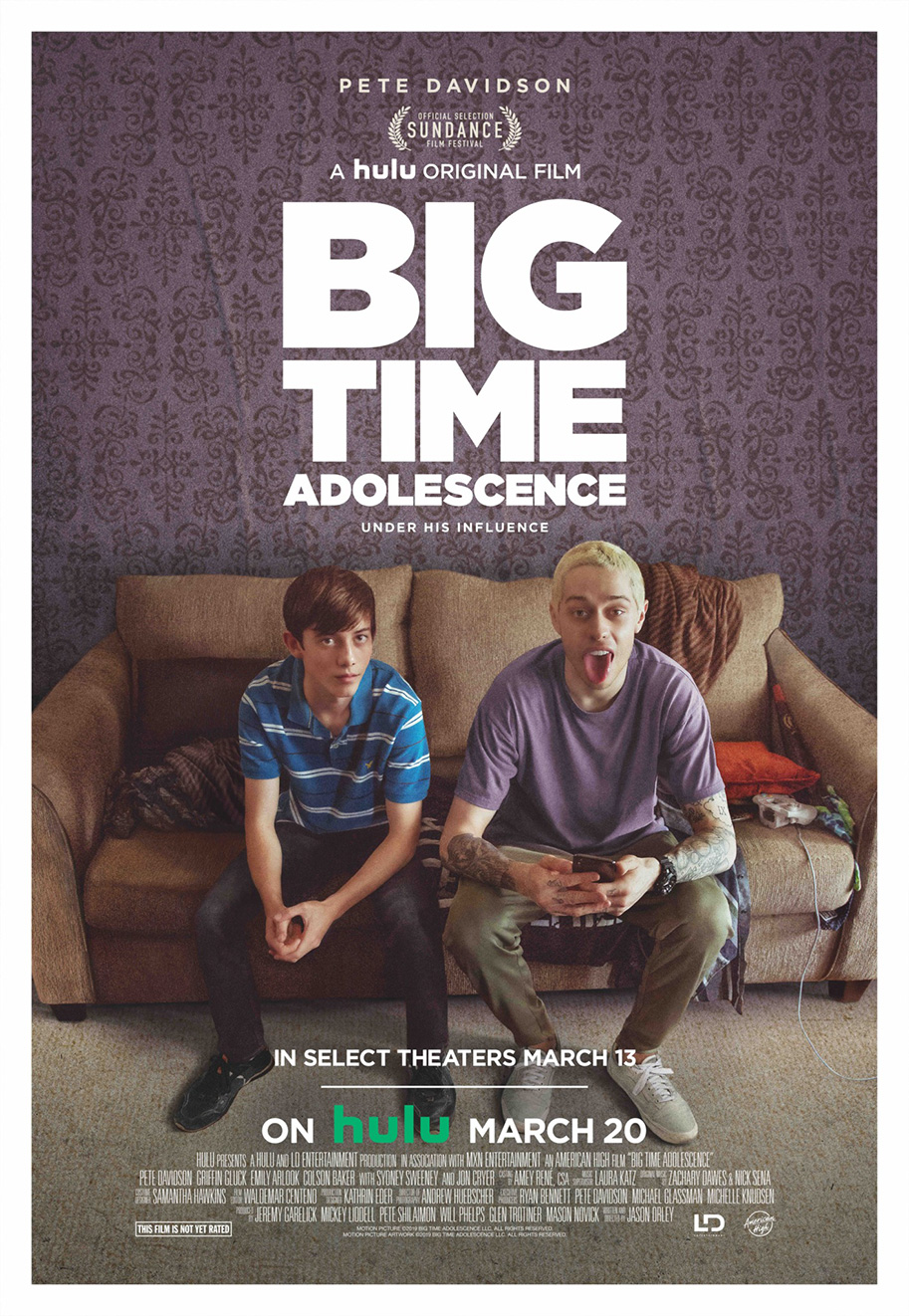 Big Time Adolescence, Pete Davidson, Hulu