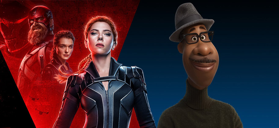 Black Widow, Marvel, Soul, Pixar, COVID-19