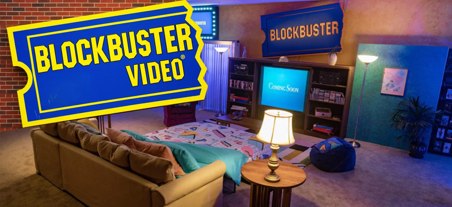 Blockbuster Video, AirBNB, sleepover