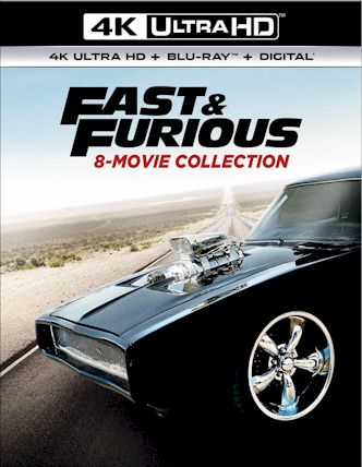 Fast & Furious Blu-Ray 8-Movie Collection