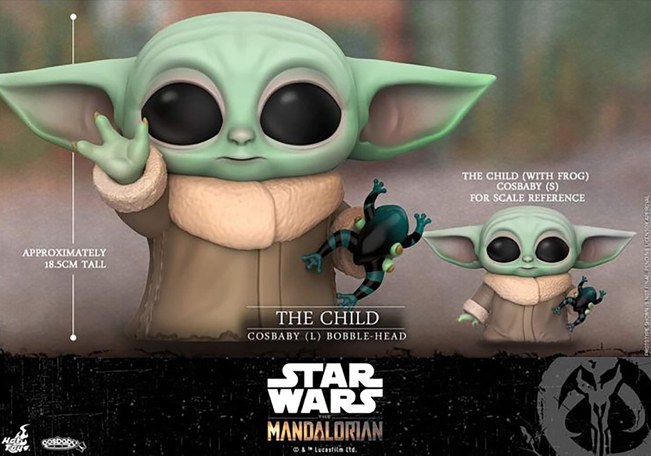 Baby Yoda, Hot Toys, The Mandalorian