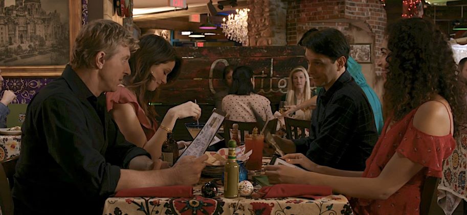 Cobra Kai Johnny and Daniel Larusso date