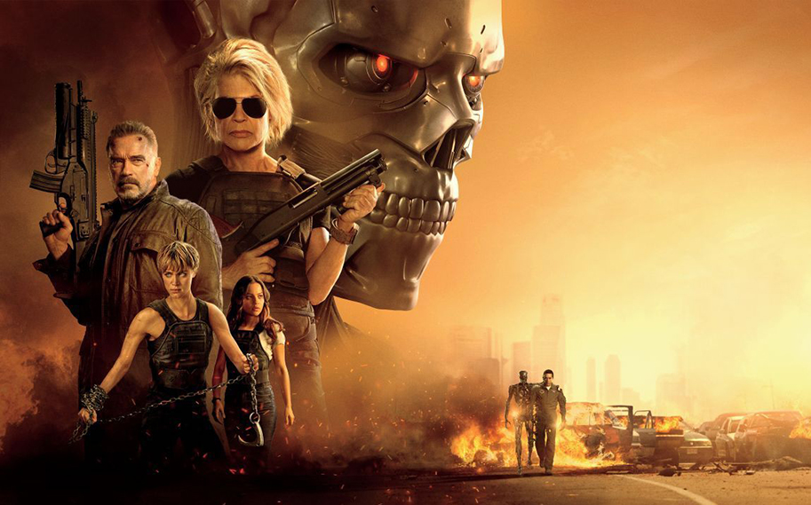 Terminator: Dark Fate, Arnold Schwarzenegger, Linda Hamilton