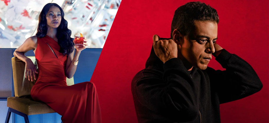 David O. Russell, Rami Malek, Zoe Saldana