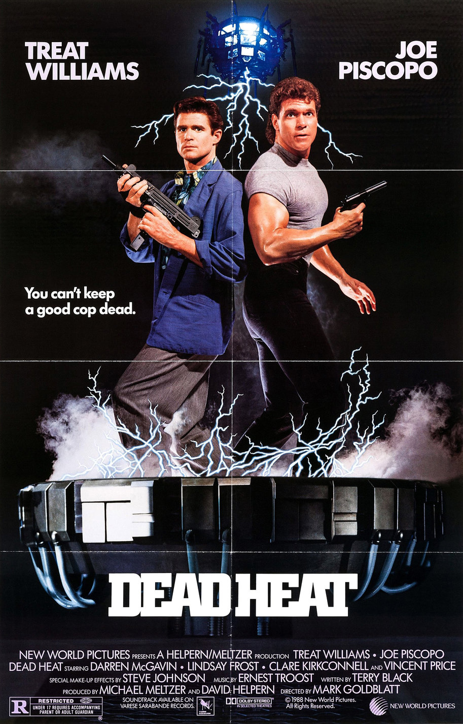 dead heat treat williams joe piscopo poster