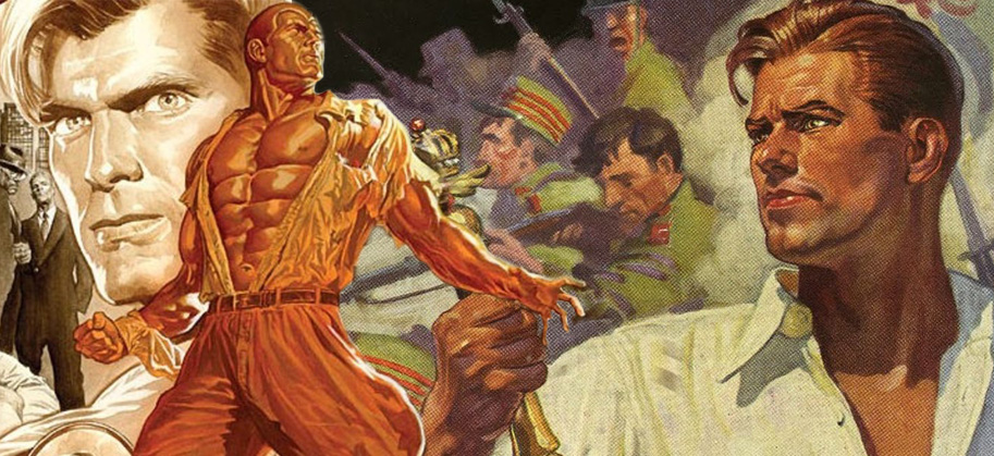 Doc Savage Dwayne Johnson, superhero