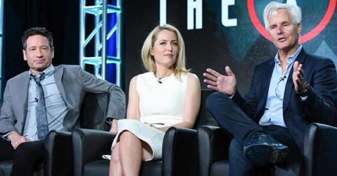 David Duchovny Gillian Anderson Chris Carter