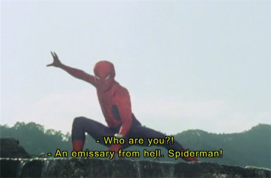 Supaidaman Japanese Spider-Man Emissary from Hell