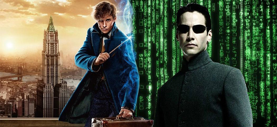 Fantastic Beasts, The Matrix, coronavirus