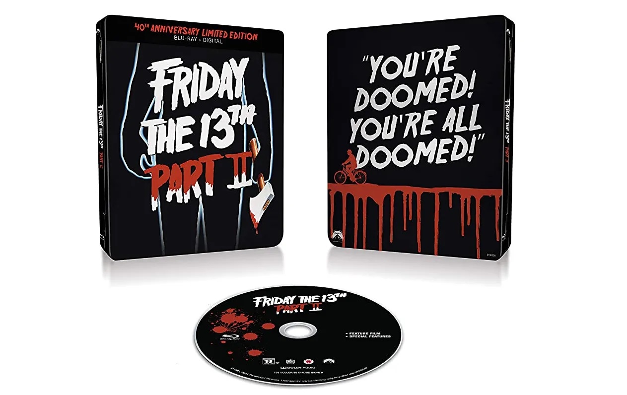 Friday the 13th Part 2 steelbook Blu-ray