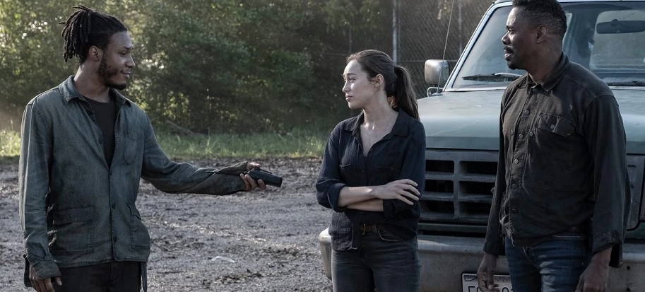 Fear the Walking Dead Colby Hollman Alycia Debnam-Carey Colman Domingo