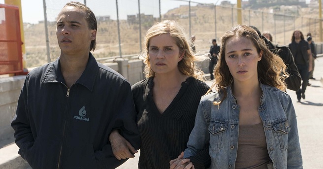Fear the Walking Dead Frank Dillane Kim Dickens Alycia Debnam-Carey