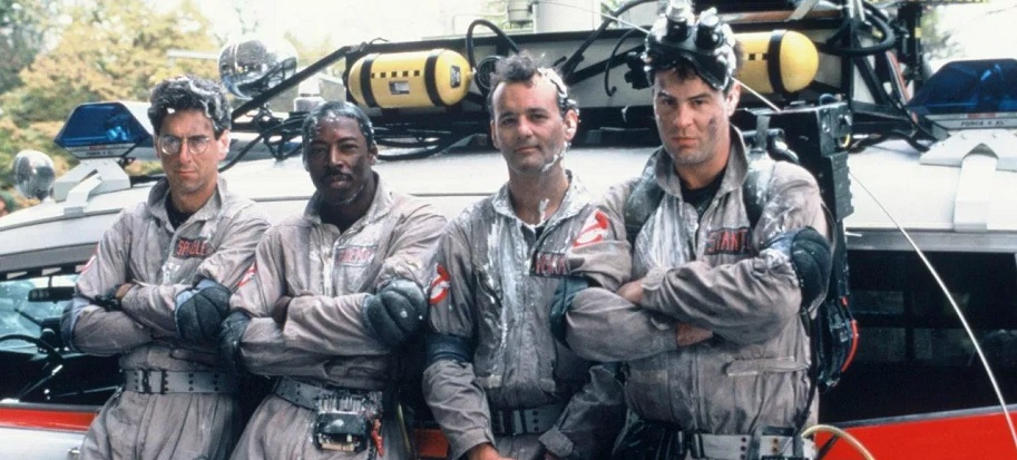 Ghostbusters Harold Ramis Ernie Hudson Bill Murray Dan Aykroyd