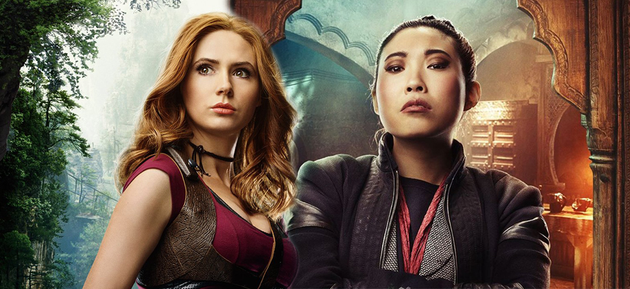 Karen Gillan, Awkwafina, Shelly