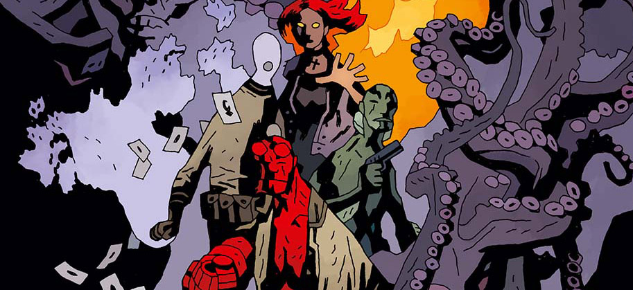 Hellboy: The Roleplaying Game, Hellboy, Dark Horse Comics, Mantic, Kickstarter