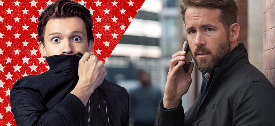 Tom Holland, Ryan Reynolds, handstand challenge