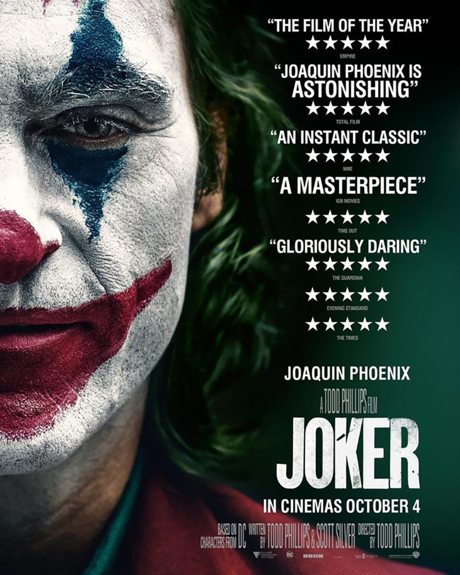 Joker, Joaquin Phoenix, Todd Phillips, tickets, poster