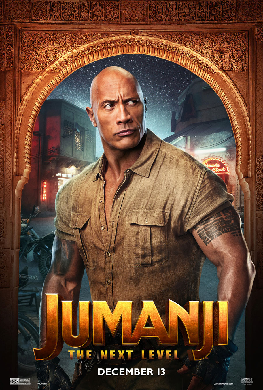 Jumanji: The Next Level, Dwayne Johnson, Jack Black, Kevin Hart, Karen Gillan