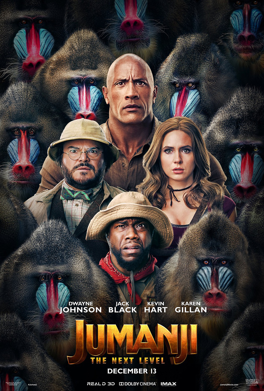 Jumanji: The Next Level, box office, Sony, Dwayne Johnson