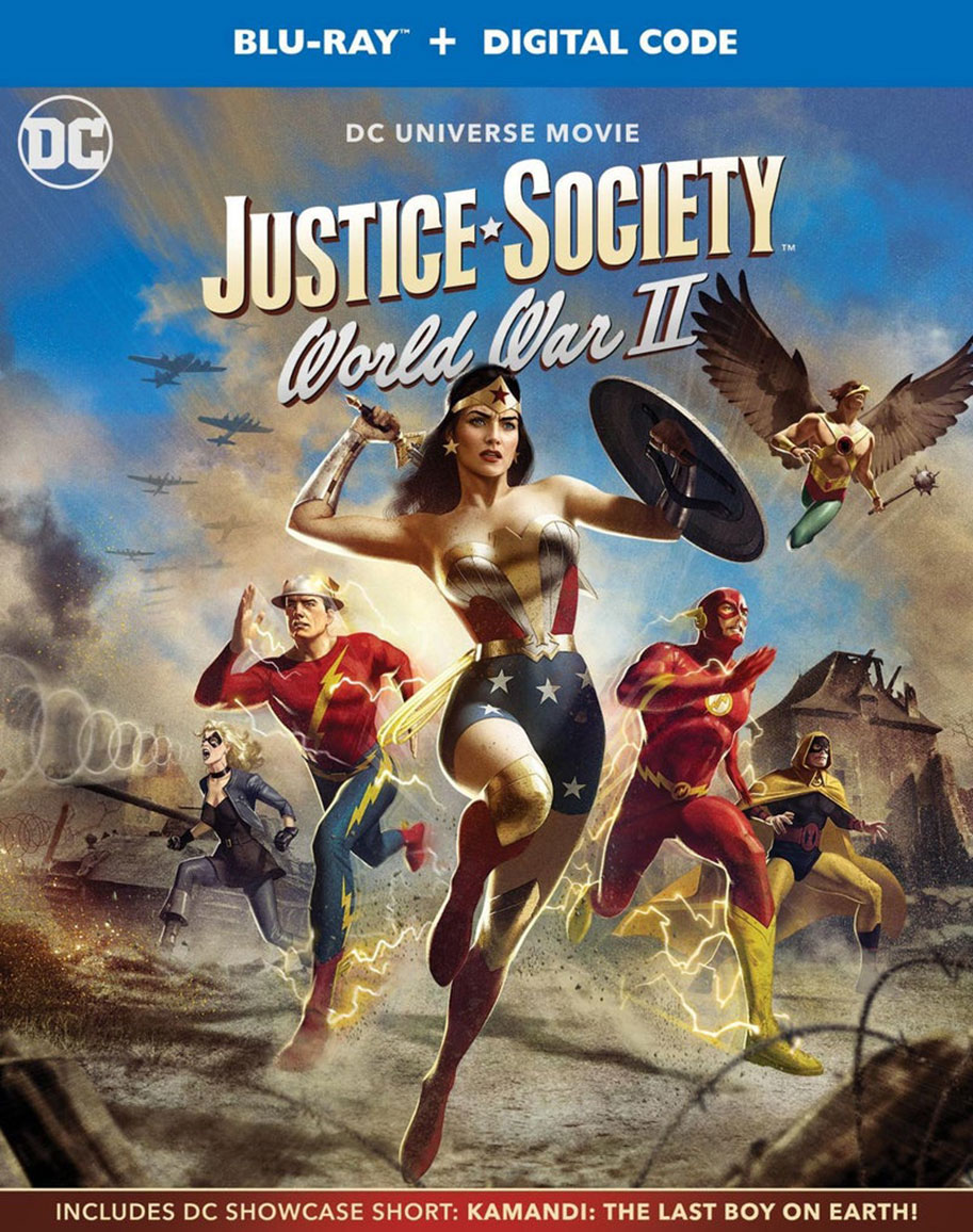 Justice Society: World War II, DC Animation, film, 2021