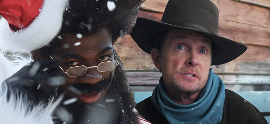 Lil Nas x, Michael J. Fox, Back to the Future, Holiday