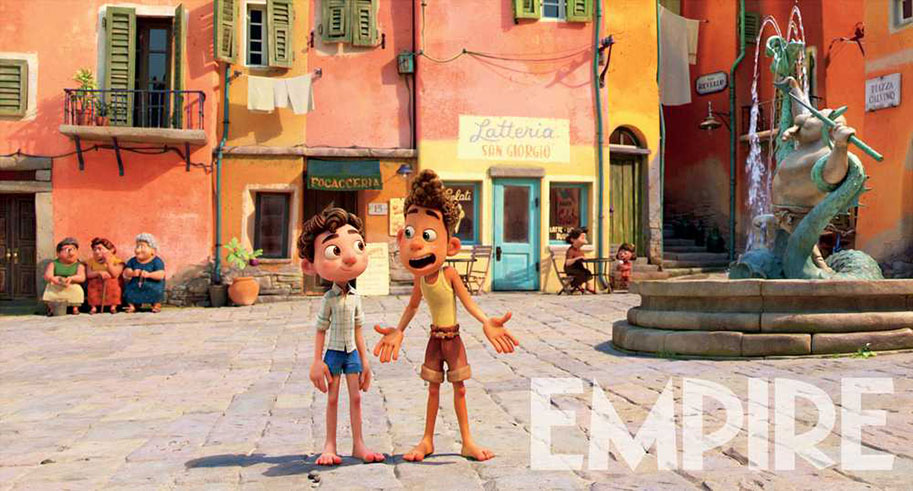 Luca, Disney, Pixar, Enrico Casarosa, animation, 2021