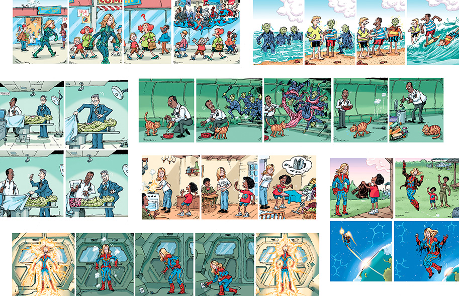 Mad Magazine, Captain Marvel, Marvel