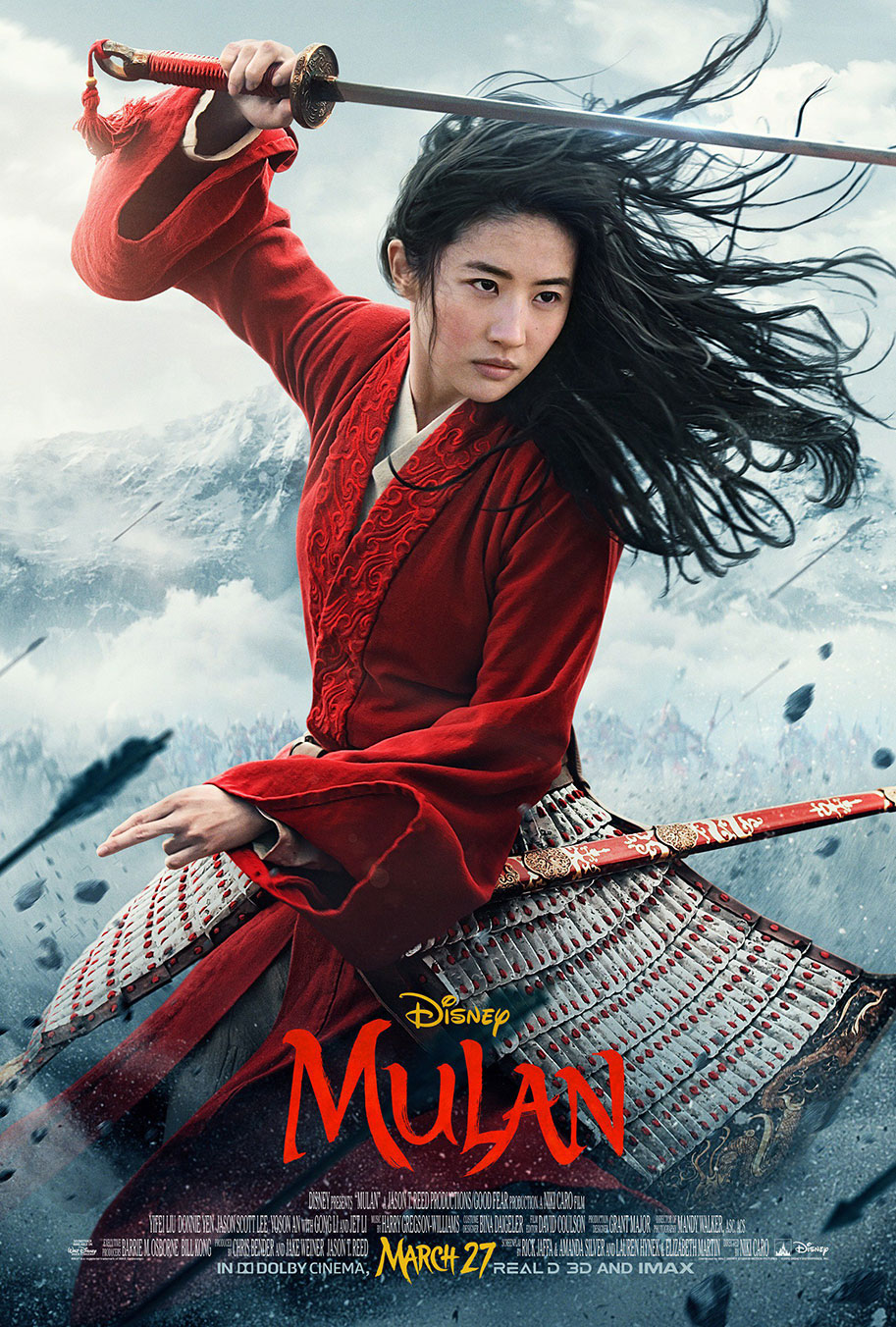 Disney, Mulan, Niki Caro, poster
