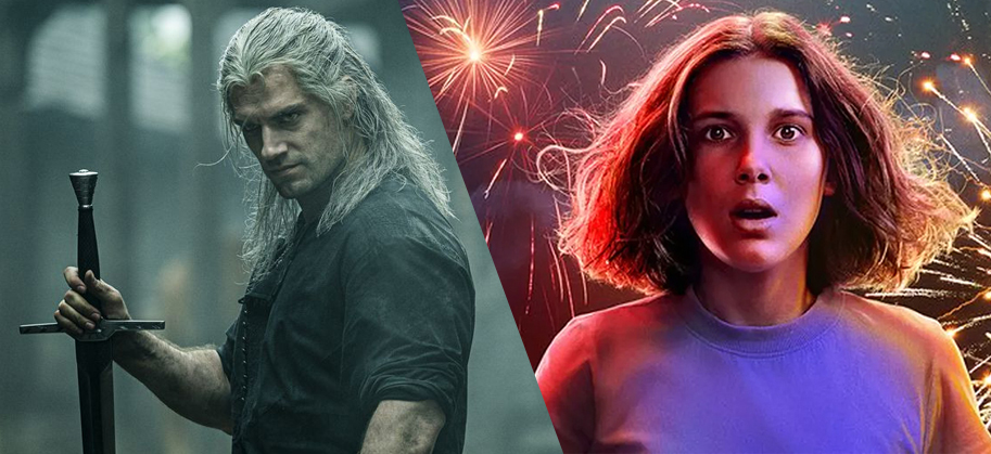 Netflix, The Witcher, Stranger Things